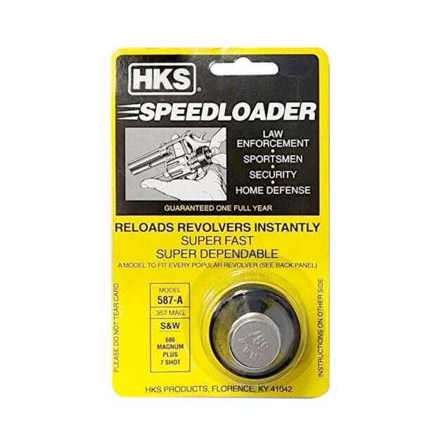HKS 587-A Cargador rápido 357/7 Tiros