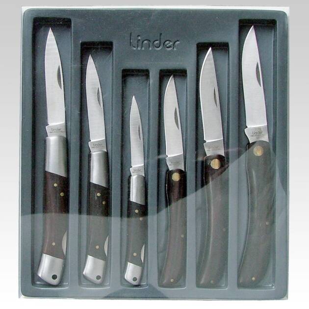Kit de 6 navajas Linder
