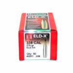 Hornady Cal .338 de 270gr ELD-X (Caja de 50 unidades)