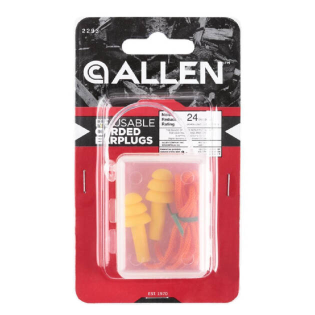 Tapones para oídos con cordel Allen