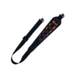 Correa Spika Premium negro con naranjo SL-02B