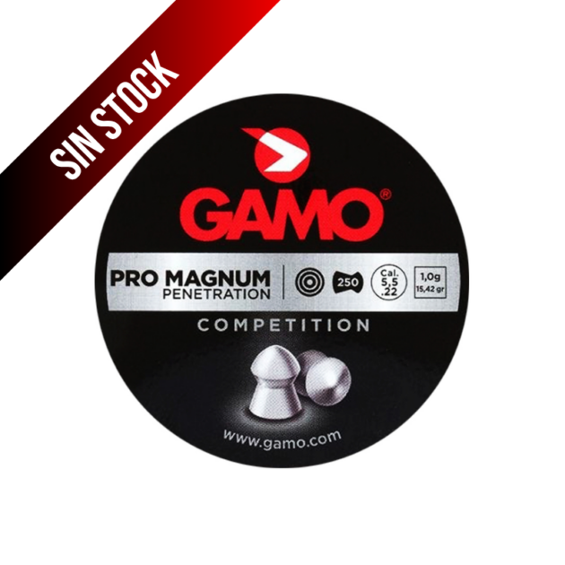Gamo Pro Magnum 5,5mm/ 15,42gr/ 250und.
