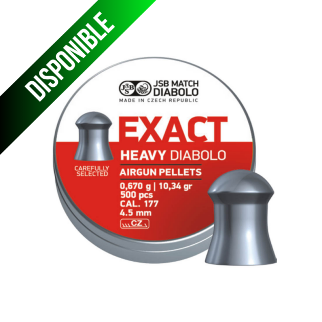 JBS Exact Heavy Diabolo 4,5mm/ 10,34gr/ 500 und.