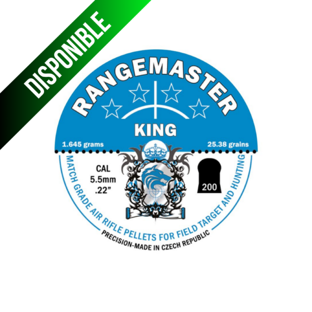 Rangemaster king 5,5mm/ 25,38 gr/ 200 und