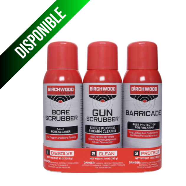Pack Limpieza de Armas 1-2-3 Birchwood Casey