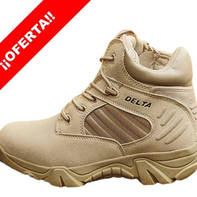 Botas Delta Caña Corta Color Coyote