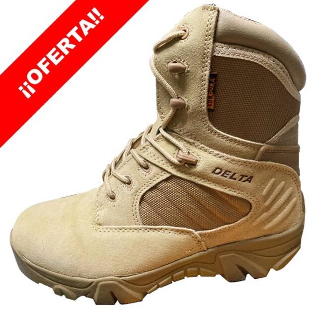Botas Delta Caña Larga Color Coyote