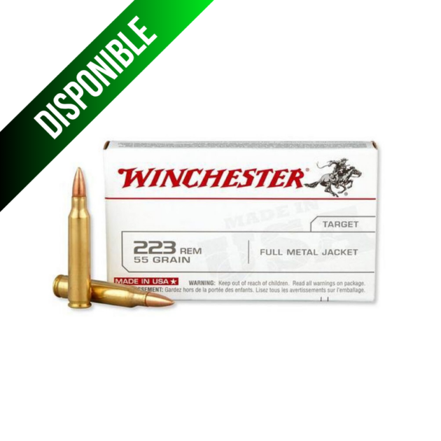 Winchester Cal. 223 REM FMJ/ 55 Gr