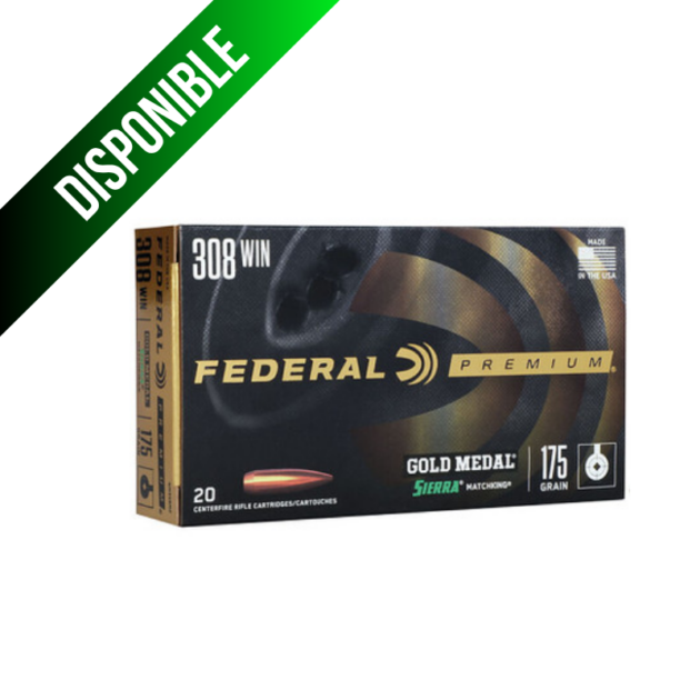 Federal Sierra MatchKing Cal. 308 WIN/175 Gr