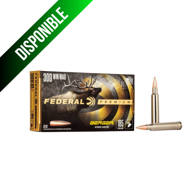Federal Premium Berger Cal. 300 Win MAG/ 185 Gr