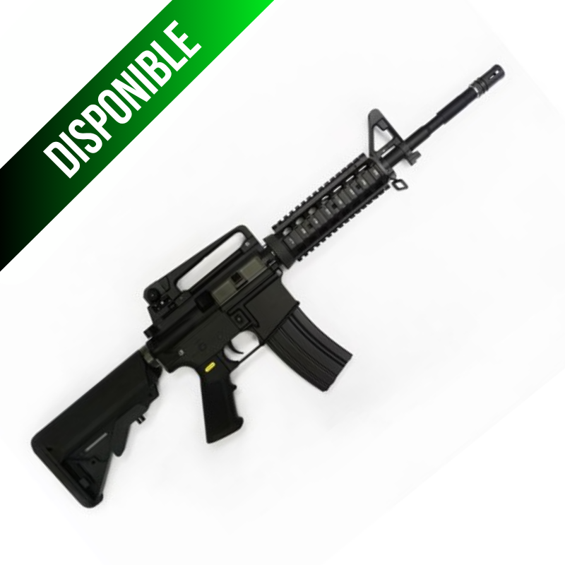 Rifle Airsoft WE Full Metal M4 RIS sistema AEG