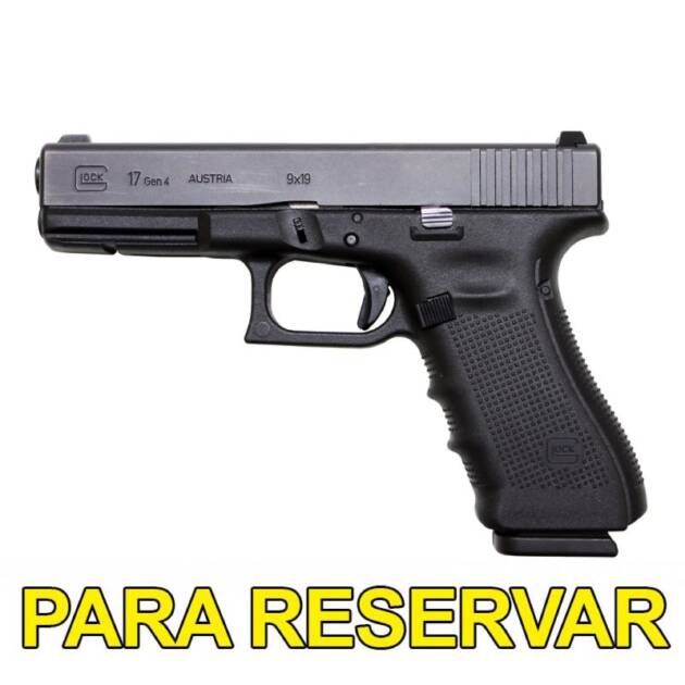 Glock 17 Gen 4 9mm/4,4"/17 Tiros