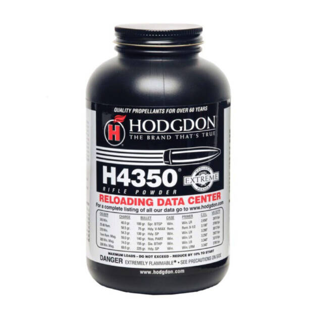 Hodgdon H4350 - Recomendado para Fusil /454g