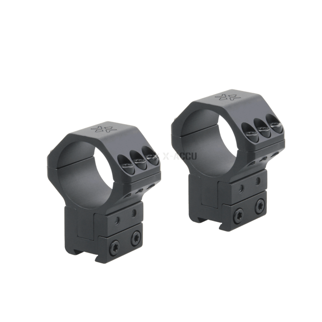 Vector Optics X-ACCU Anillos de elevación ajustables para riel 11 mm/30 mm/ 40 MOA