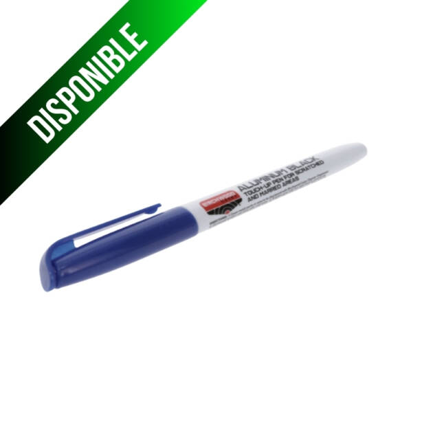 Bolígrafo de retoque con acabado metálico negro™ de aluminio
