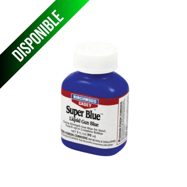 Liquido azul para retocar rayones Super Blue™ Liquid Gun Blue, 3 oz 90ml