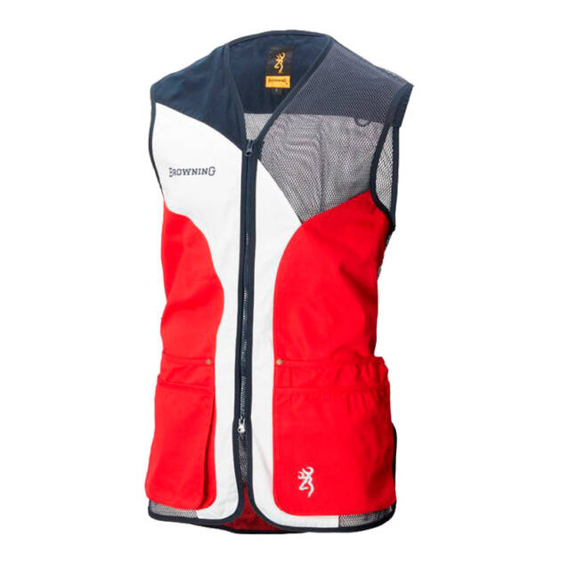 Chaleco de Tiro Browning Sporter Rojo