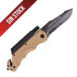 Navaja K25 Táctica Coyote con Linterna 19540/ 90mm
