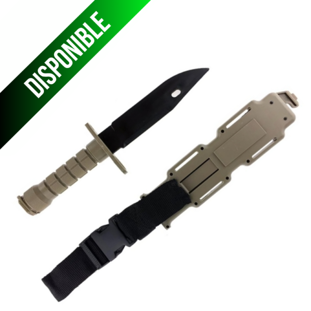 Cuchillo de Entretenimiento Táctico de polimero M9 Coyote