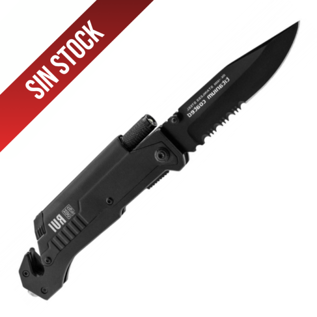 Navaja K25 Tactica Negra con Linterna 19265