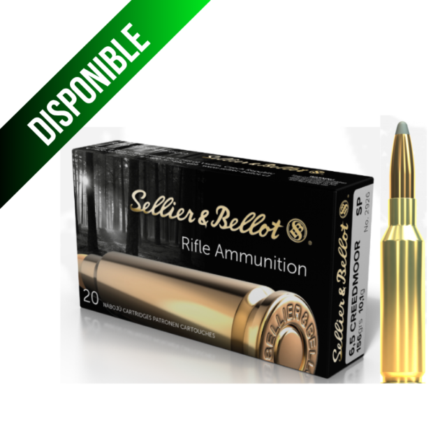 Sellier & Bellot  Cal. 6,5 Creedmoor SP/ 156 Gr