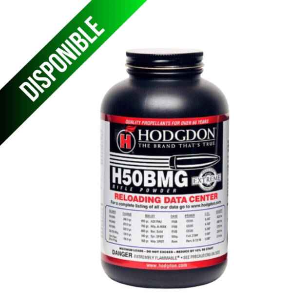 Hodgdon BMG 50 – Recomendado Para Fusil /454g
