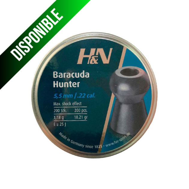 H&N Baracuda Hunter 5,5 mm/ 18,21 gr / 200 und