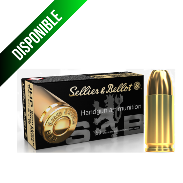 Sellier & Bellot Cal. 9 mm HP/124 Gr